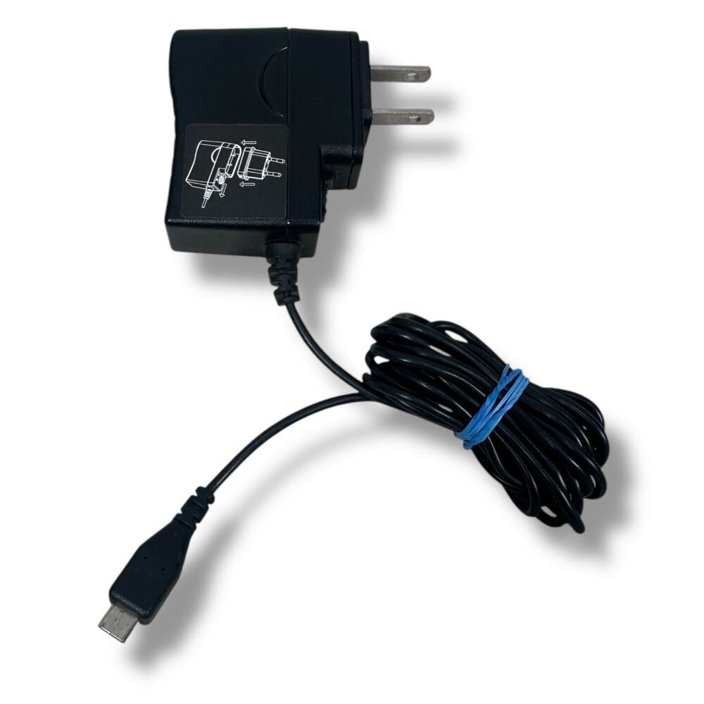 Plantronics SSA-3W-05 AC Adapter Power Supply USB Charging Cable Black 5.0V
